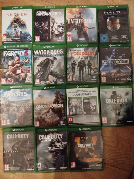 Gry strzelanki na Xbox One.