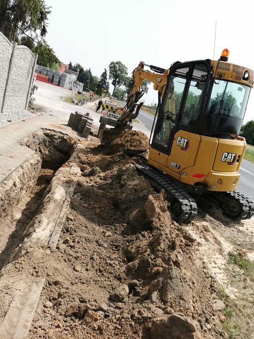 Koparka Usługi koparką Wysoka Białośliwie Kaczory Śmiłowo i okolice