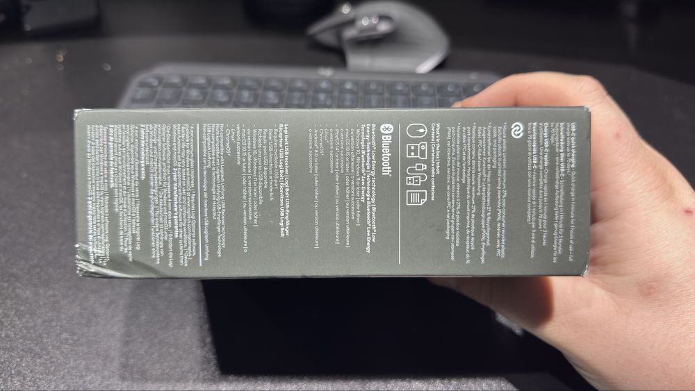 Logitech MX Master 3S Graphite — Ідеальний стан, Гарантія