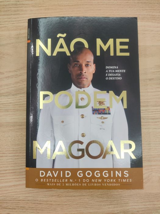 Livro Não me podem magoar - David Goggins