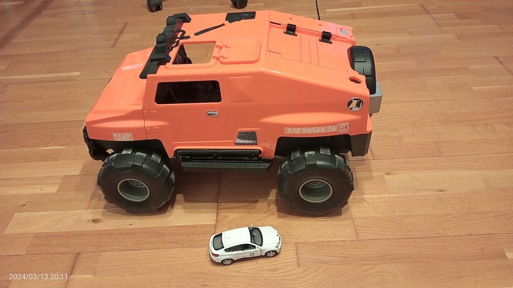 Auto plastikowe XXXL