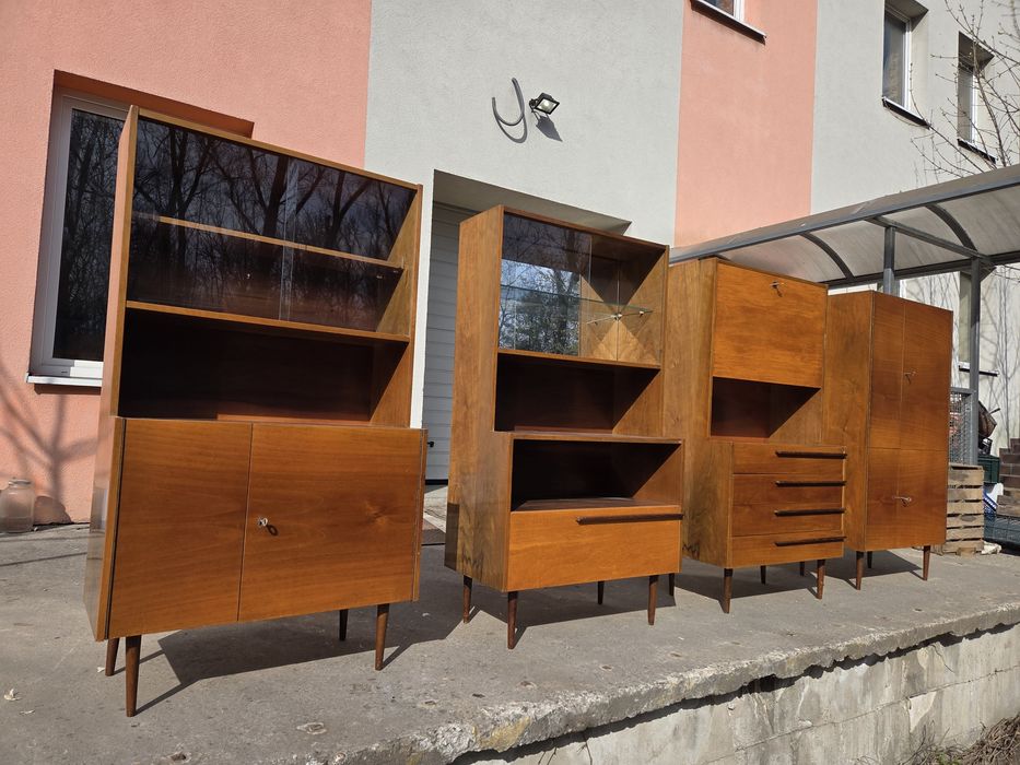 Szafa mała szafka Mezulanik regał vintage prl