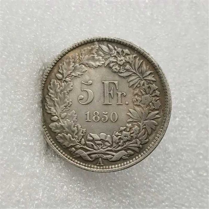 Монета 1850 Швейцарская