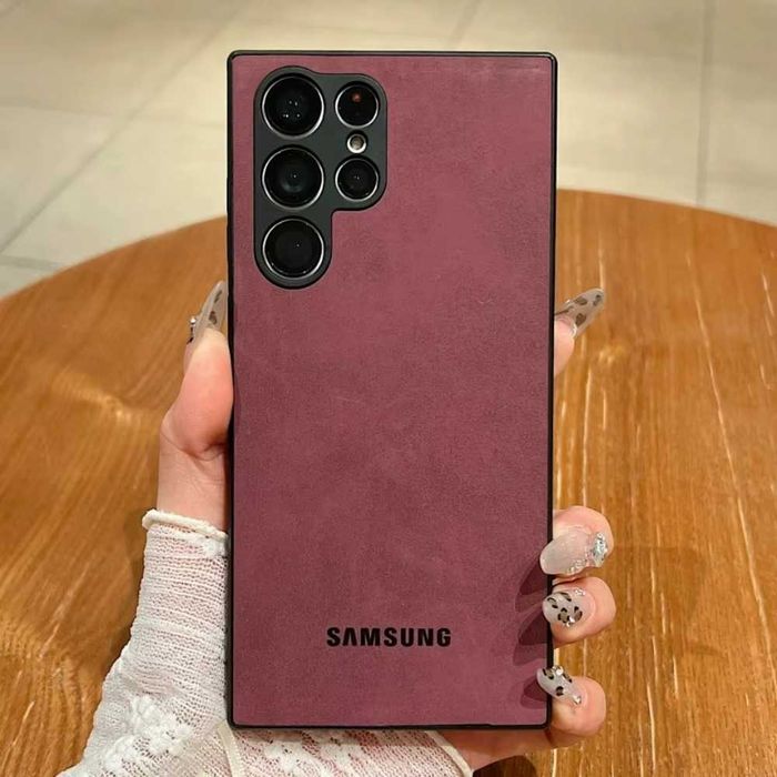 Capa Samsung traseira em couro - PORTES INCLUIDOS