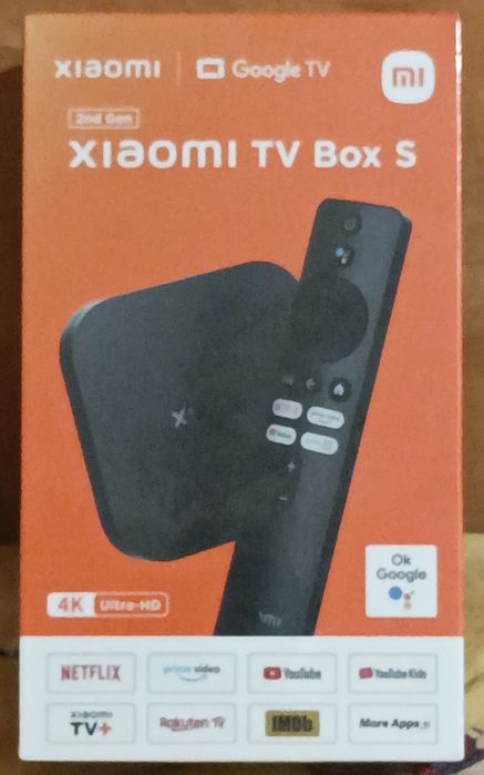 ТВ приставка Xiaomi Mi Box S (Smart Android TV Box 4k)