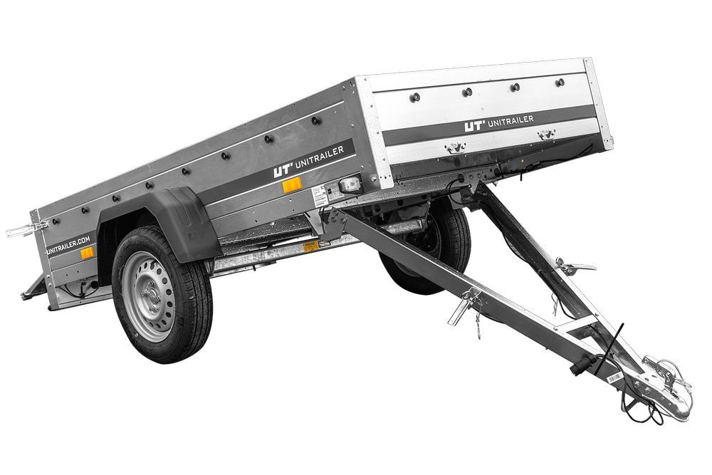 Przyczepka UNITRAILER Garden 230 KIPP - stal ocynkowana, kiprowanie