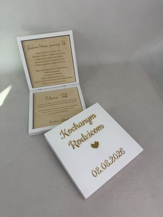 Zaproszenia dla rodziców na ślub