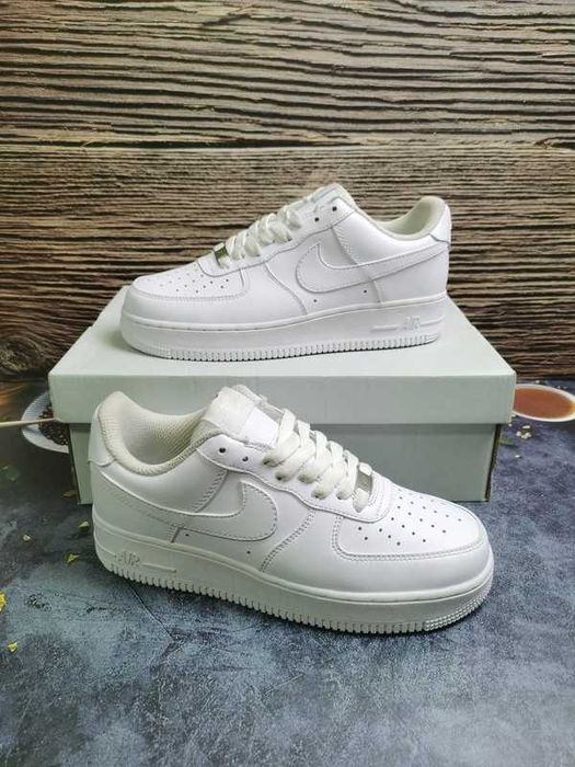 Nike Air Force 1 One All White 45