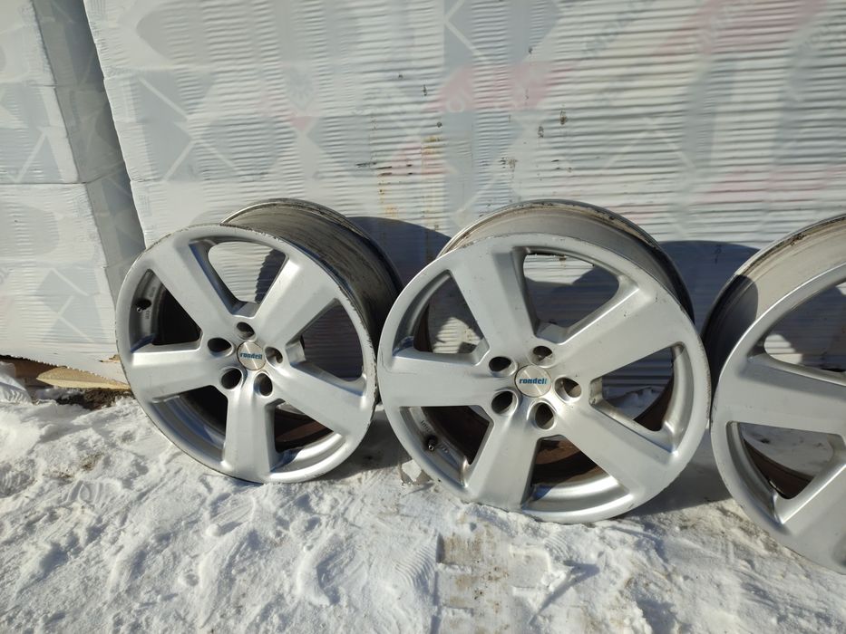 Диски R18 5*112 Audi A6 A4 Volkswagen Skoda Seat титани Ауді Шкода