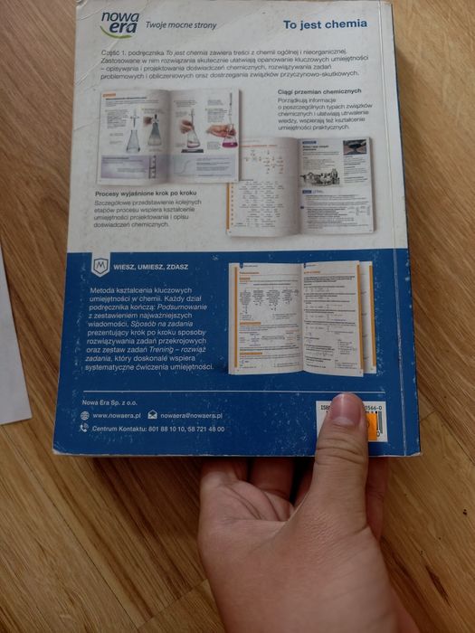To jest chemia 1 ogólna i nieorganiczna zakres rozszerzony