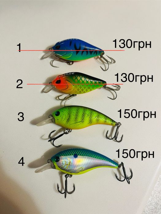 Продам воблера рибацькі