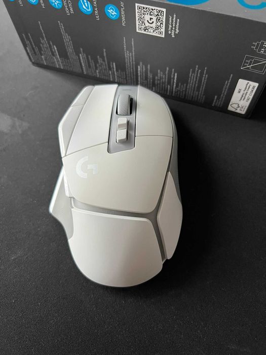 Logitech G502 X PLUS biała swieci!