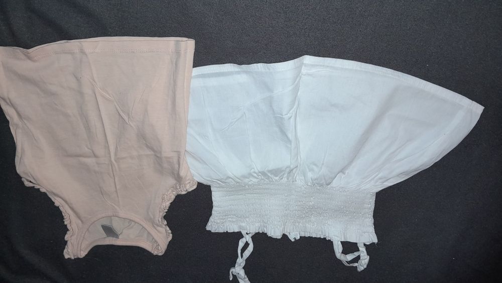 Bluzki z krótkim rękawem dla dziewczynki 4sztuki rozmiar 98/104 sinsay