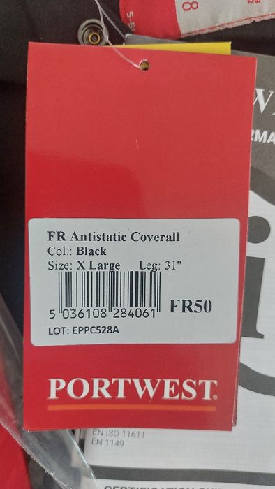 Kombinezon Portwest FR50