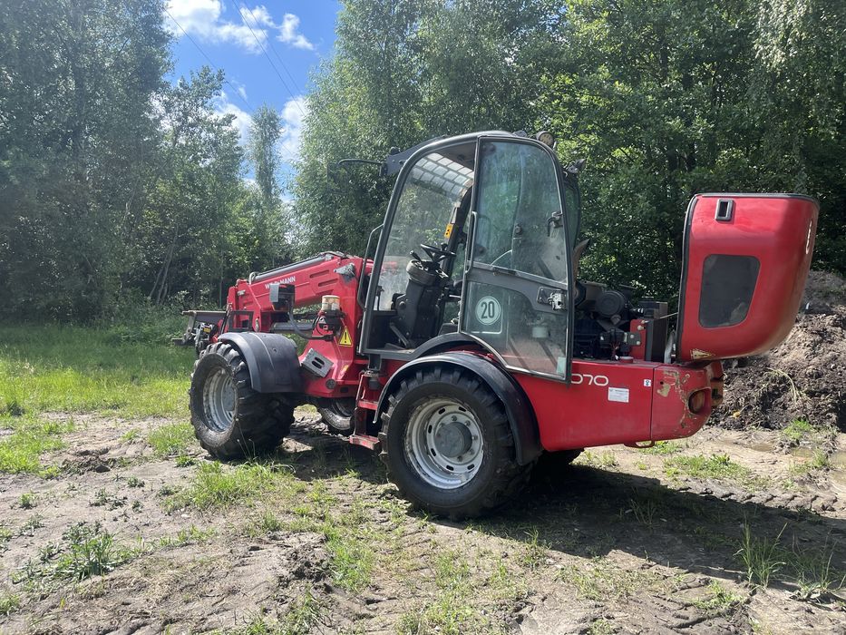 Weidemann 3070 cx80 weidemann schaffer ładowarka przegubowa teleskopowa