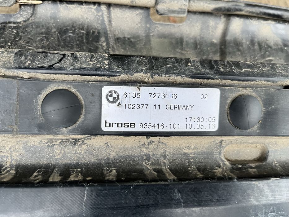 Slizg zderzaka tyl bmw f10 m pakiet smart open adapter mocowanie