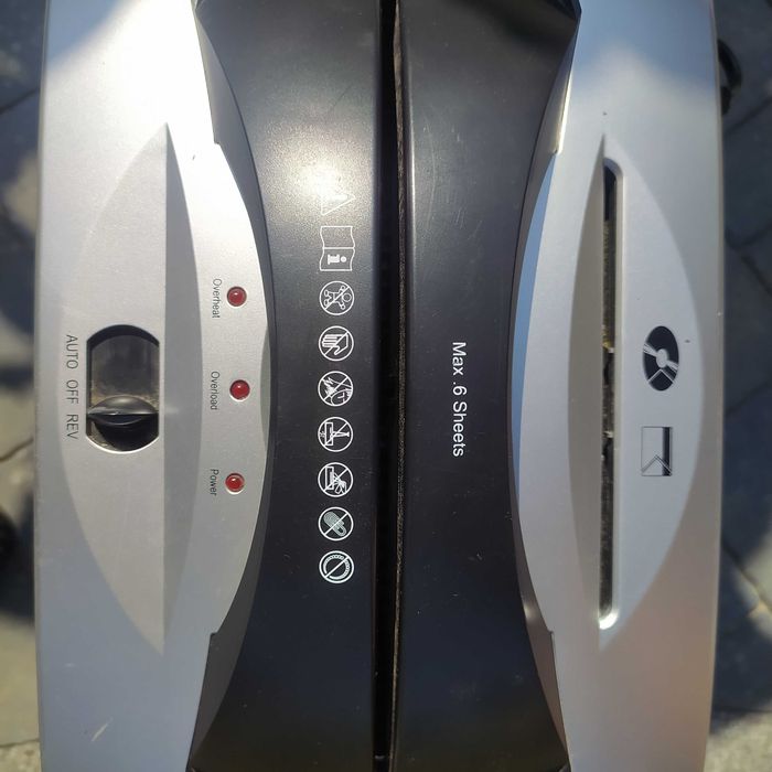 NISZCZARKA do dokumentów, papieru, CD, kart płatniczych