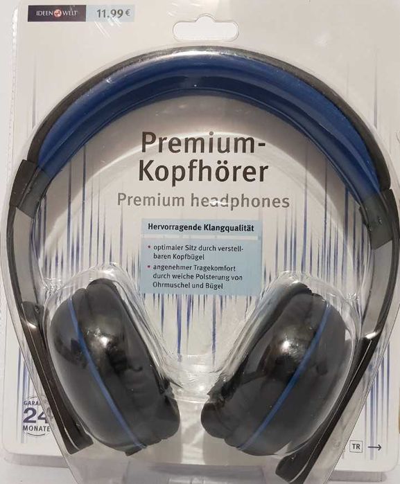 Німецькі навушники напіввідкритого типу ideen welt KM-2010