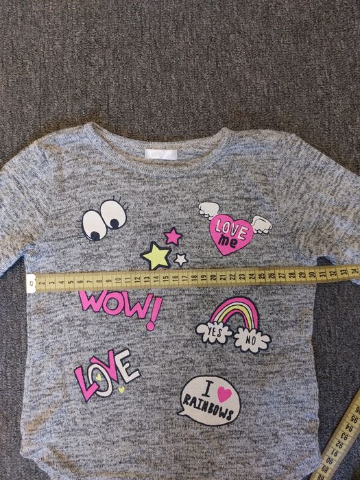 Sweter dla dziewczynki 110