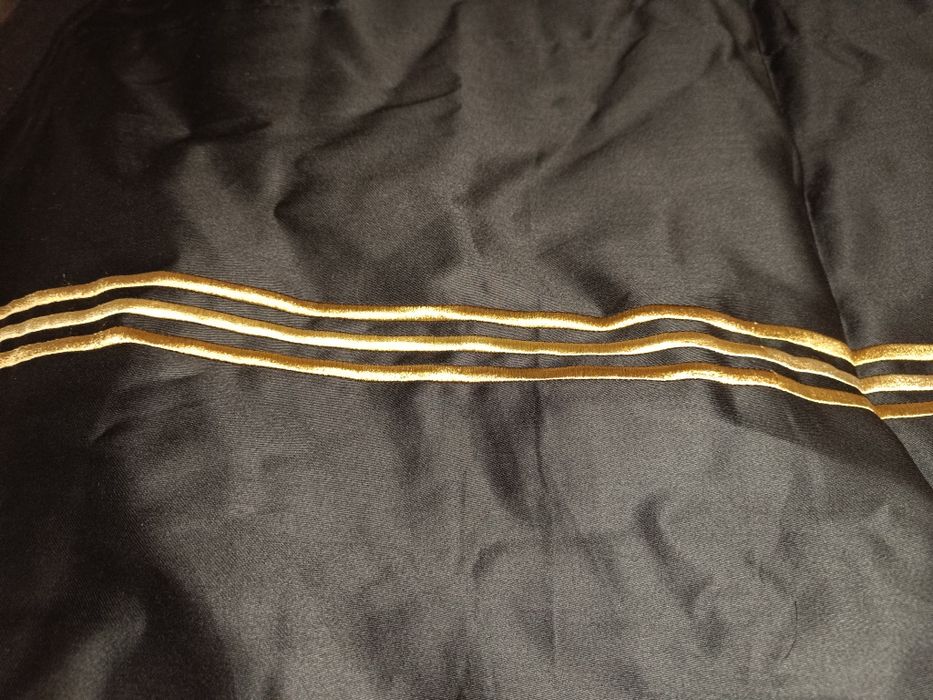 2x Pościel eurofirany  satyna bawełniana rozmiar 160X200 czarna