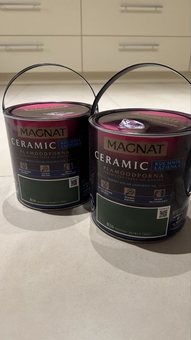 Farba MAGNAT CERAMIC najładniejszy odcień zieleni