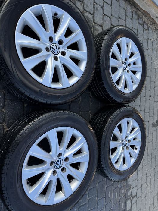Felgi17 5x112 oryg VW Tiguan Passat stan bdb kpl
