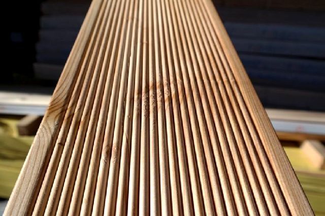 Deska Ryflowana Modrzew Warszawa Promocja