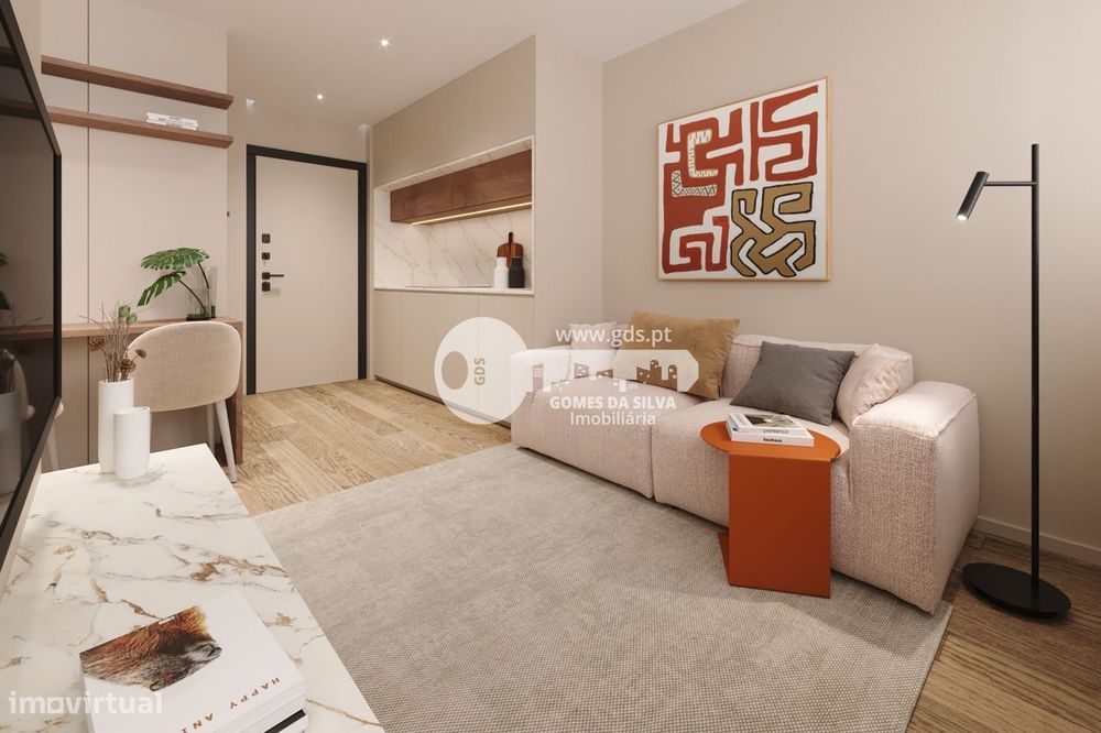 Apartamento T0 novo, no Edifício Sé, em Braga