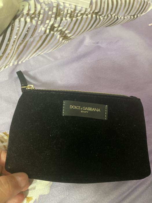 Косметичка бархатная Dolce Gabbana, Victoria’s Secret