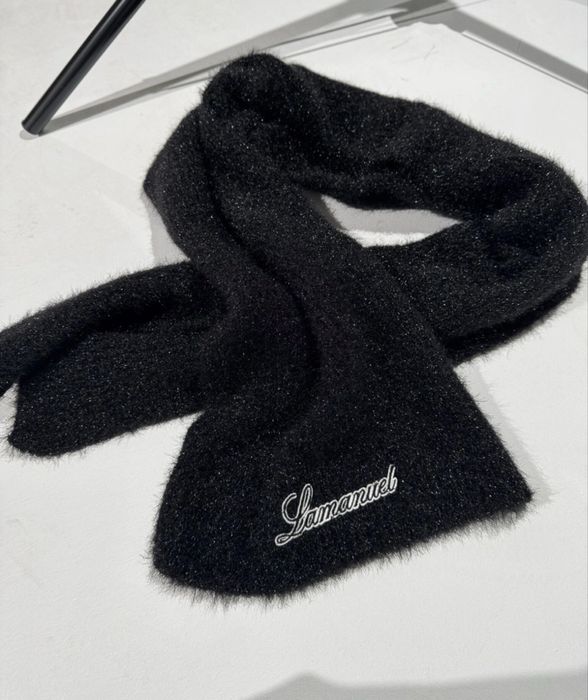 Szalik Damki Lamanuel Snowy Czarny