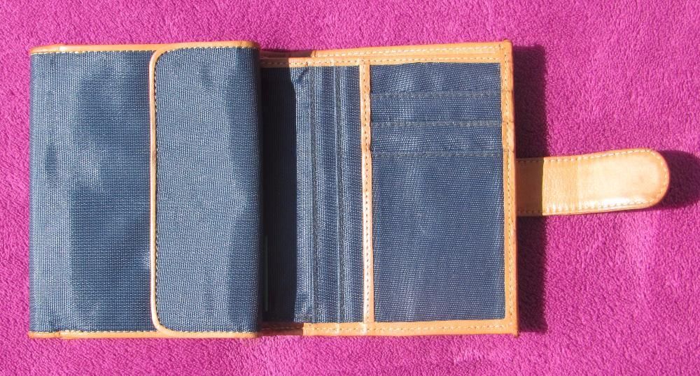 Carteira porta-moedas de bolso unisexo da Benetton