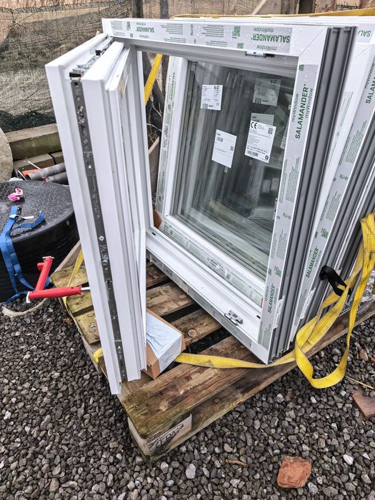 Sprzedam nowe okna PCV SALAMANDER