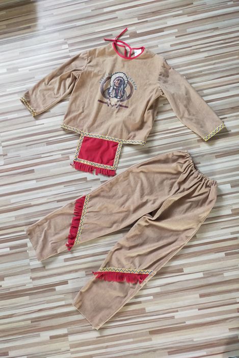 Strój przebranie WODZA/INDIANINA (140)