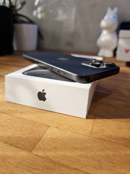 IPhone 15 pro max 256gb black titanum STAN IDEALNY