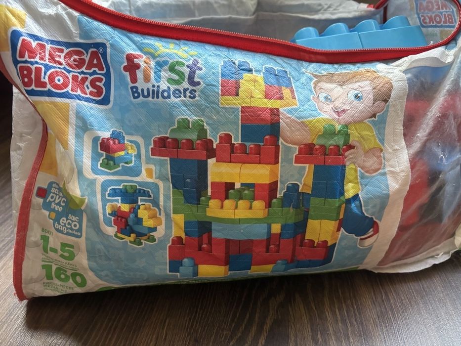 Велика сумка з конструктором Mega Bloks Big Building Bag