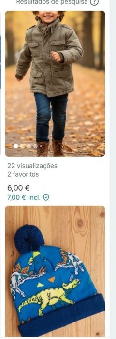 Conjunto roupas 6 anos - 8 peças