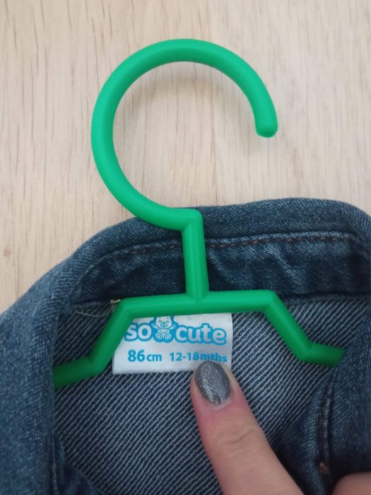 Koszula jeansowa rozmiar 86