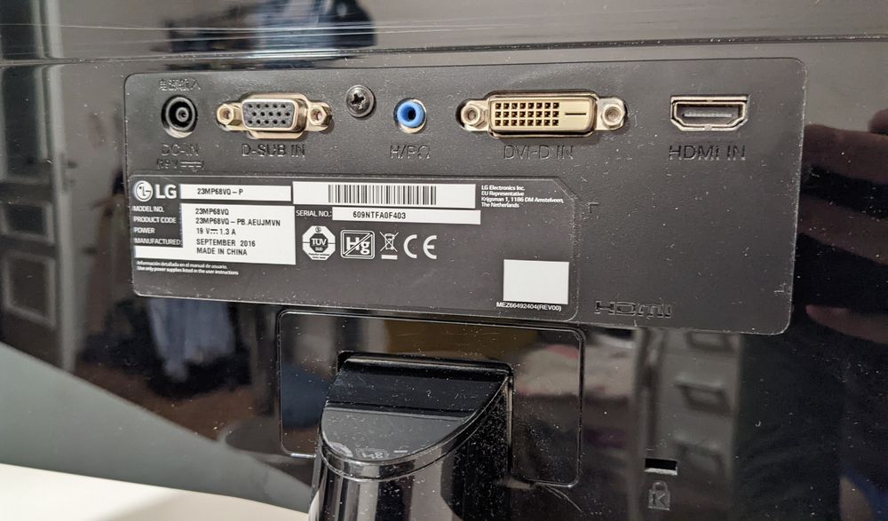 Монітор LG 23MP68vq-p