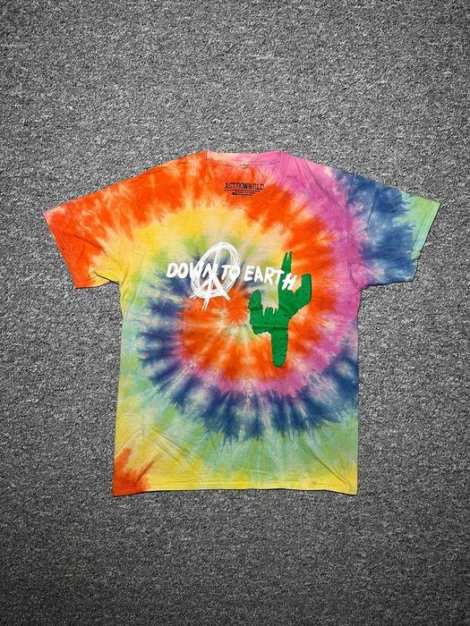 Чоловіча футболка Travis Scott ASTROWORLD x DSM Down To Earth 2019 - Розмір S/М