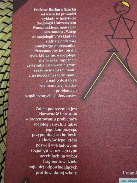 Barbara Szacka, Wprowadzenie do socjologii. Nowe wydanie!
