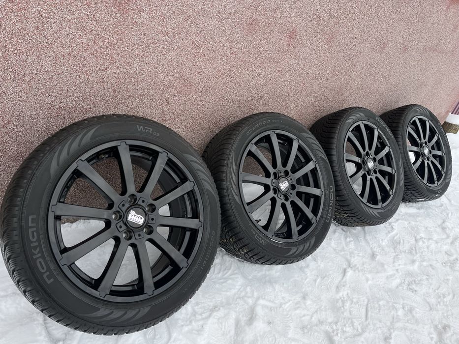 Диски з Новою Зимовою Резиною R17 5.112 Audi Volkswagen Skoda