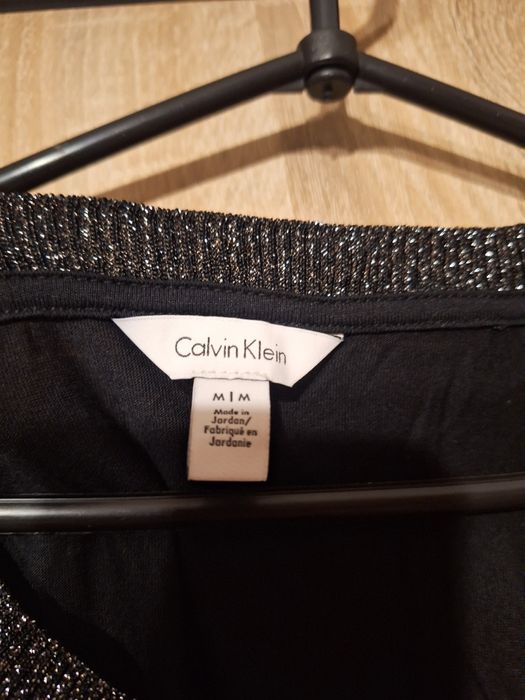 Bluzka Calvin Klein damska m błyszcząca