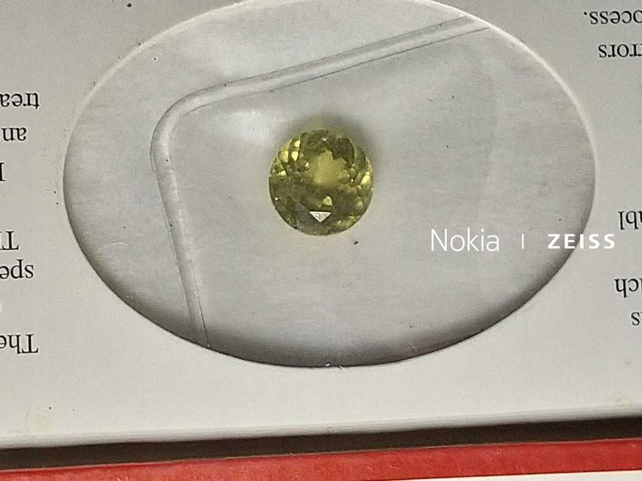 ZULTANIT - turecki ALEKSANDRYT - CERTYFIKAT GIL - okrągły - Walentynki