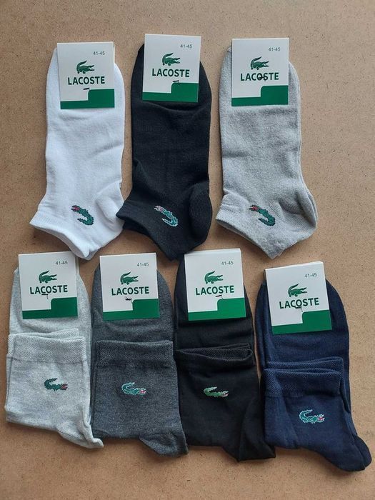 Чоловічі труси Lacoste 3D. Мужские боксеры Лакост черный