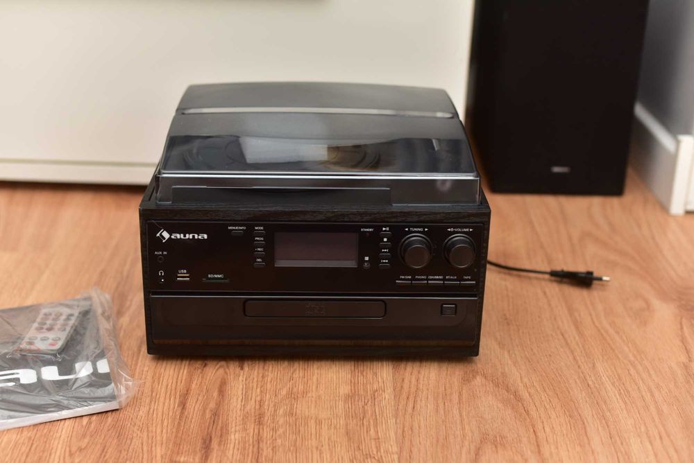 Auna Oakland DAB Zestaw stereo retro wieża