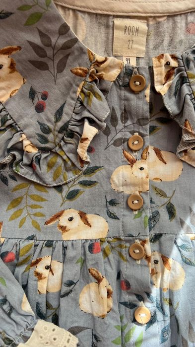 Сукня дитяча room 27 для дівчинки 98 розмір 3 роки блакитна святкова