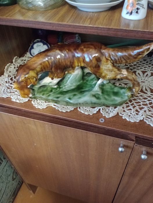 Собака на полюванні.