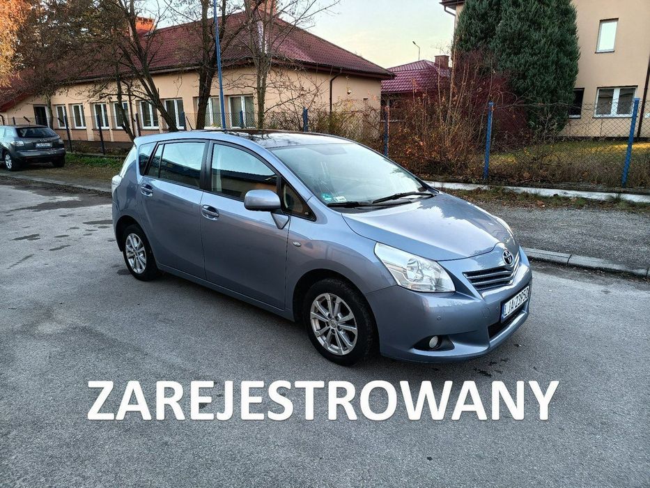 Toyota Verso Bezwypadkowy, historia serwisowa, 7 osób