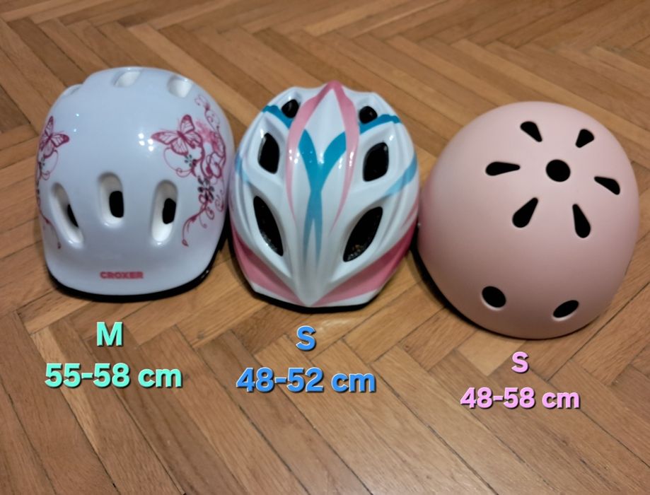 Kask rozmiar S lub M dla dziewczynki