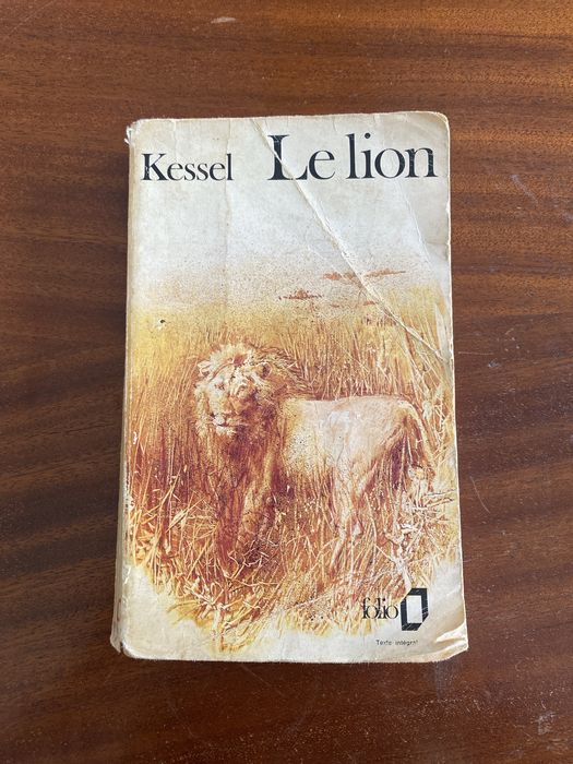 Livro Joseph Kessel - le lion